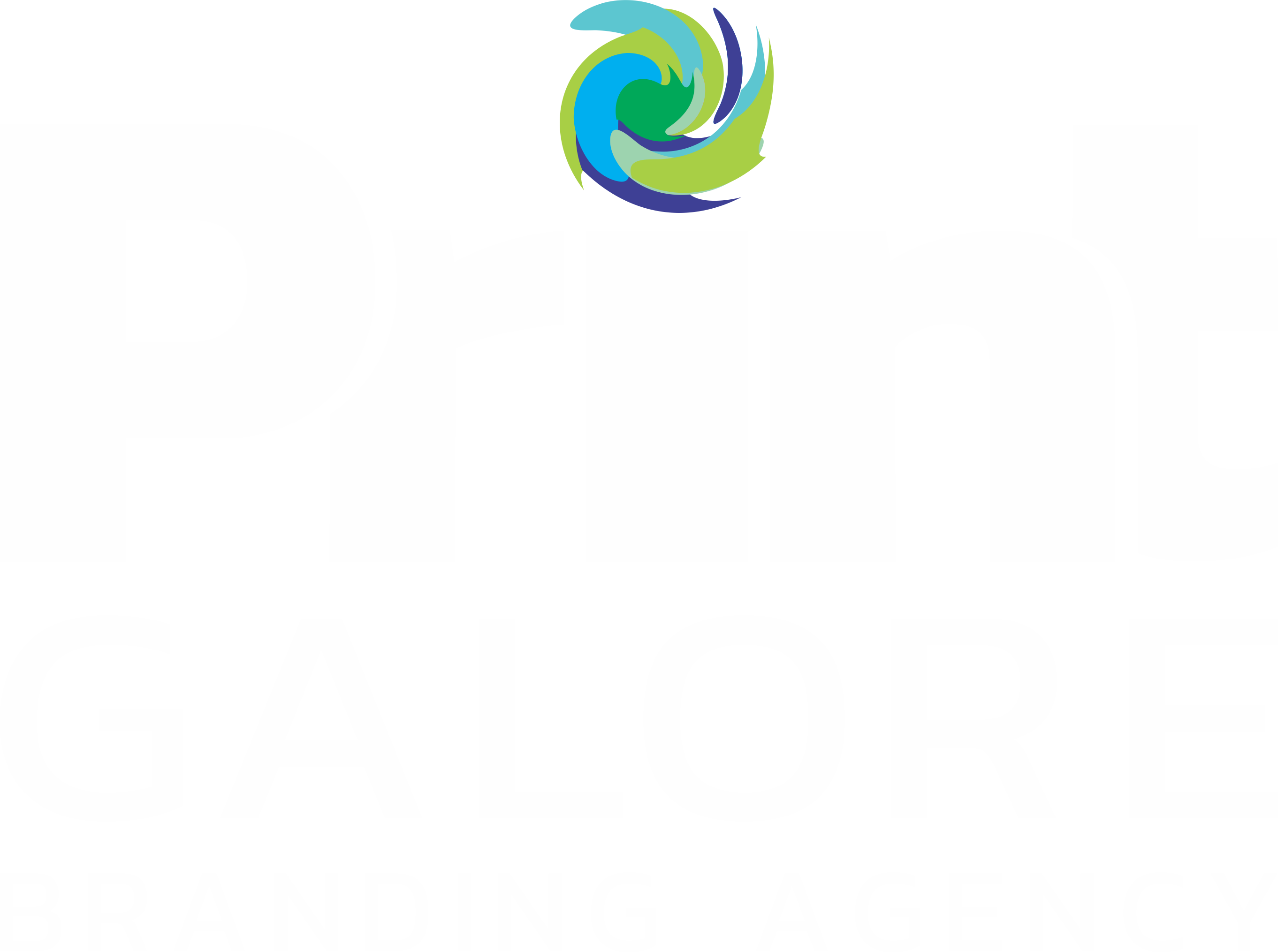 Print Galore - Logo - White